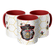 Load image into Gallery viewer, Oh Christmas Bee Red Mug