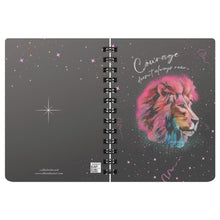 Load image into Gallery viewer, Ramsey Lion Courage Doesn&#39;t Always Roar Notebook Inspirational and Motivational Journal
