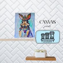 Load image into Gallery viewer, The Royal Hare CANVAS Print Bunny Love for Rabbit Awareness - Multiple Sizes