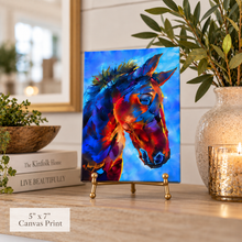 Load image into Gallery viewer, Portrait of Rescue Horse Dan Art PAPER or CANVAS PRINTS Multiple Sizes benefiting Anam Cara Sanctuary