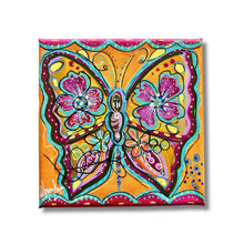 Load image into Gallery viewer, Summer Collection Wings to Fly 5 x 5 Original Painting
