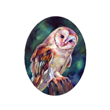 Load image into Gallery viewer, A Place to Belong Bird Art Original Oil Painting 11" x 14" OVAL
