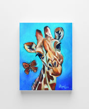 Load image into Gallery viewer, Betty Giraffe ART Gallery Wrapped CANVAS Print - Multiple Sizes
