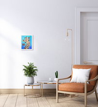 Load image into Gallery viewer, Betty Giraffe ART Gallery Wrapped CANVAS Print - Multiple Sizes