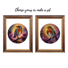 Load image into Gallery viewer, Beautiful Birds Prints from Original Oil Paintings - Choose one or a set 8" x 10"