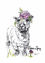 Load image into Gallery viewer, Clemmie in Spring Odd Man Inn in Tennessee Fine Art Paper Print