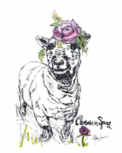 Load image into Gallery viewer, Clemmie in Spring Poster - Odd Man Inn - Allie for the Soul
