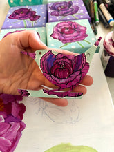 Load image into Gallery viewer, Flower Power Birdie Ornaments - SPRING BLOOM COLLECTION