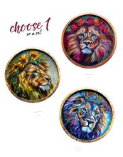 Load image into Gallery viewer, LIONS - 3 Designs - Gicleé Fine Art Paper or Canvas Art Print - Multiple Sizes Allison Luci Art