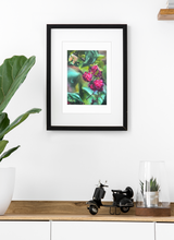 Load image into Gallery viewer, 8" x 10" Raspberry ART "Grateful Heart" Paper Prints PRINT STOCK SALE