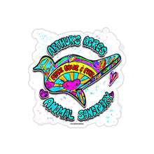 Load image into Gallery viewer, Peace Love and Pigs Art Sticker with Dove Design for Arthur's Acres