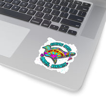 Load image into Gallery viewer, Peace Love and Pigs Art Sticker with Dove Design for Arthur's Acres