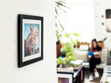 Load image into Gallery viewer, Penny Lane Pig Rescue Giclee Fine Art Paper Print for Arthur's Acres Animal Sanctuary - PRINT STOCK SALE