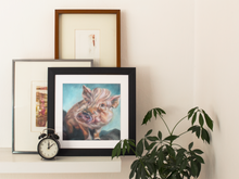 Load image into Gallery viewer, Penny Lane Pig Rescue Giclee Fine Art Paper Print for Arthur's Acres Animal Sanctuary - PRINT STOCK SALE