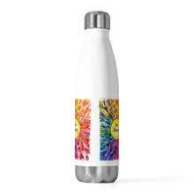 Load image into Gallery viewer, Keep Shining Colorful Heart Art on a 20oz Insulated Bottle
