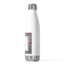 Load image into Gallery viewer, Cat Mom Colorful Heart Art 20oz Insulated Bottle