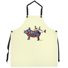 Load image into Gallery viewer, Piggie Love filled with Heart Art Apron
