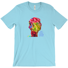 Load image into Gallery viewer, Spunky Turkey With a Vegan Message T-Shirt - 3 Colors
