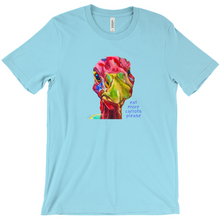 Load image into Gallery viewer, Spunky Turkey With a Vegan Message T-Shirt - 3 Colors