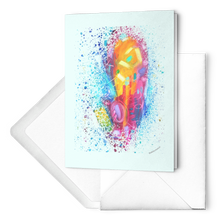 Load image into Gallery viewer, abstract art allie for the soul allison luci art painting notecards set of cards birthday thank you thinking of you hello envelopes