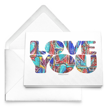 Load image into Gallery viewer, LOVE YOU Greeting Cards - Set of 10, 30, 50

