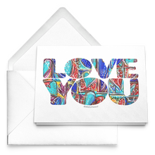 Load image into Gallery viewer, LOVE YOU Greeting Cards - Set of 10, 30, 50