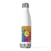 Load image into Gallery viewer, Keep Shining Colorful Heart Art on a 20oz Insulated Bottle
