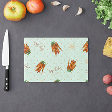 Load image into Gallery viewer, Keep Calm and Carrot On Cutting Board