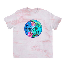 Load image into Gallery viewer, Big Island Big Soul Pink Rose Tie-Dye T-Shirts