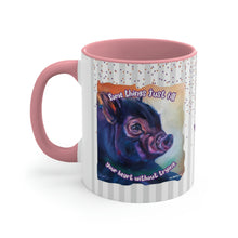 Load image into Gallery viewer, Evie - Misfits Of Oz Accent Coffee Mug, 11oz - Some Things Just Fill Your Heart Without Trying
