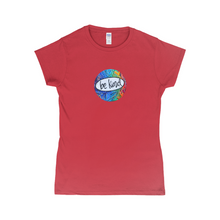 Load image into Gallery viewer, Be Kind Women's Fitted T-Shirt