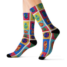 Load image into Gallery viewer, Colorful Pig Snout Socks