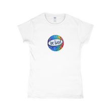 Load image into Gallery viewer, Be Kind Women's Fitted T-Shirt