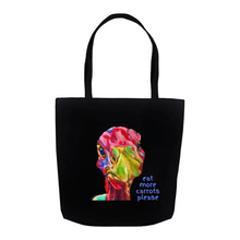 Load image into Gallery viewer, Turkey Art Vegan Tote Bag - Black