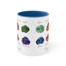 Load image into Gallery viewer, Pig Snouts with Names Accent Coffee Mug, 11oz