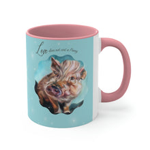 Load image into Gallery viewer, Penny Lane of Arthur&#39;s Acres Pig Art Accent Coffee Mug, 11oz - 3 Colors

