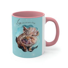 Load image into Gallery viewer, Penny Lane of Arthur's Acres Pig Art Accent Coffee Mug, 11oz - 3 Colors