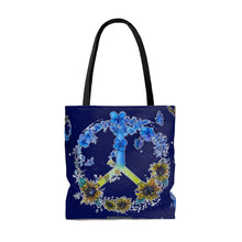 Load image into Gallery viewer, Peace for Ukraine Reusable Tote Bag