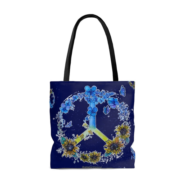Peace for Ukraine Reusable Tote Bag