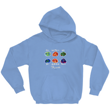 Load image into Gallery viewer, Pig Snouts with Names Unisex Hoodies (Youth Sizes) - 3 Colors