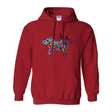 Load image into Gallery viewer, Be Love Pig Shaped Heart Art Hoodies (No-Zip/Pullover) - 5 Colors