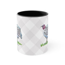 Load image into Gallery viewer, Turkey Love with Mother Teresa Quote Accent Coffee Mug, 11oz - 3 Colors