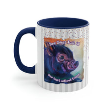 Load image into Gallery viewer, Evie - Misfits Of Oz Accent Coffee Mug, 11oz - Some Things Just Fill Your Heart Without Trying