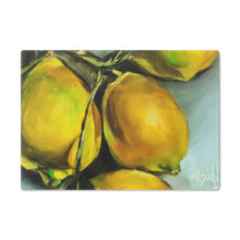 Load image into Gallery viewer, Lemon Glass Cutting Board