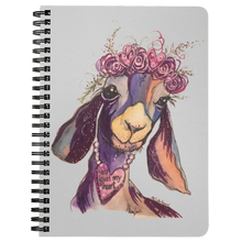 Load image into Gallery viewer, Sweet Pea Goat Lover Notebook/Journal