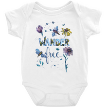 Load image into Gallery viewer, Wander Free Baby Onesies - 4 Colors