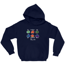 Load image into Gallery viewer, Pig Snouts with Names Unisex Hoodies (Youth Sizes) - 3 Colors
