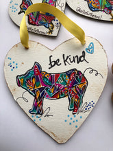 Load image into Gallery viewer, Heart Art Painting Piggie - Ornament