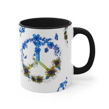 Load image into Gallery viewer, Peace for Ukraine Coffee Mug, 11oz