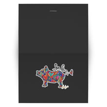 Load image into Gallery viewer, Be Love Piggie Heart Art Greeting Cards - Set pf 10, 30, 50